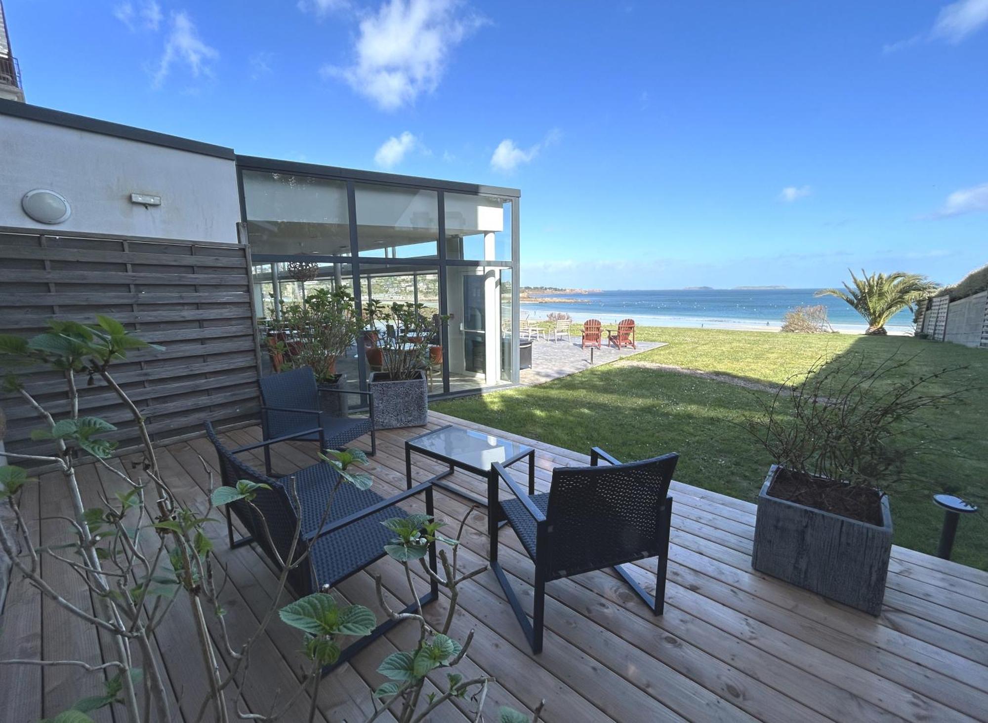 Hôtel Ker Mor Perros-Guirec Bagian luar foto